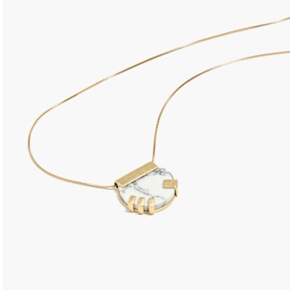 Madewell Jewelry - Madewell Marble Adjustable Necklace